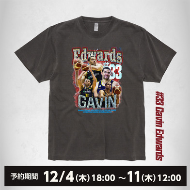 《予約受付 12/4(木)18:00～ 12/11(木)12:00》2026 ALL-STAR 出場記念Tシャツ #33（ヴィンテージライク）