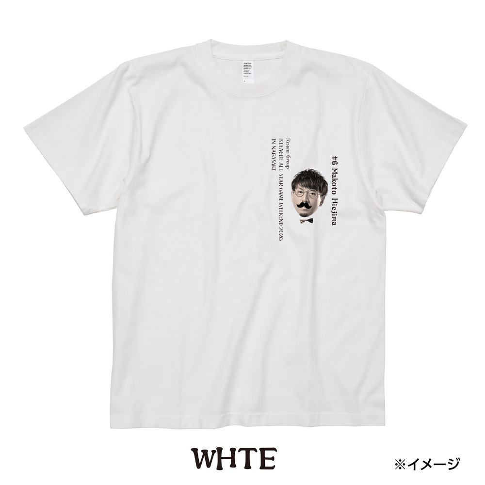 《予約受付 12/4(木)18:00～ 12/11(木)12:00》2026 ALL-STAR 出場記念Tシャツ #6（長崎クラシック） 詳細画像 ホワイト 2