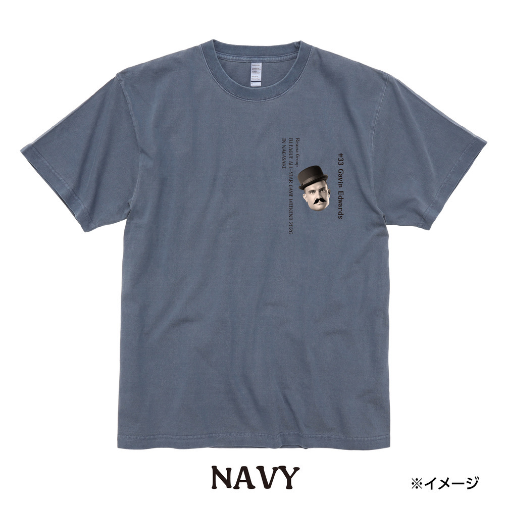 《予約受付 12/4(木)18:00～ 12/11(木)12:00》2026 ALL-STAR 出場記念Tシャツ #33（長崎クラシック） 詳細画像 ネイビー 1