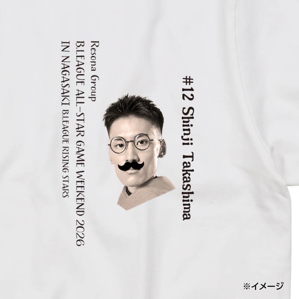 《予約受付 12/4(木)18:00～ 12/11(木)12:00》2026 ALL-STAR 出場記念Tシャツ #12（長崎クラシック） 詳細画像 ホワイト 3