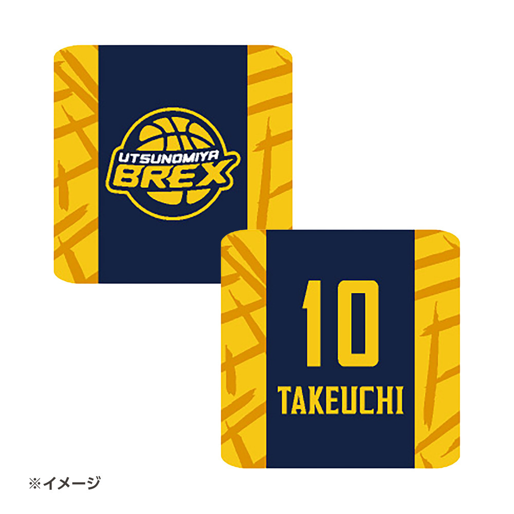 2025-26 選手リストバンド（ロゴ）ネイビー 詳細画像 #10 TAKEUCHI 1