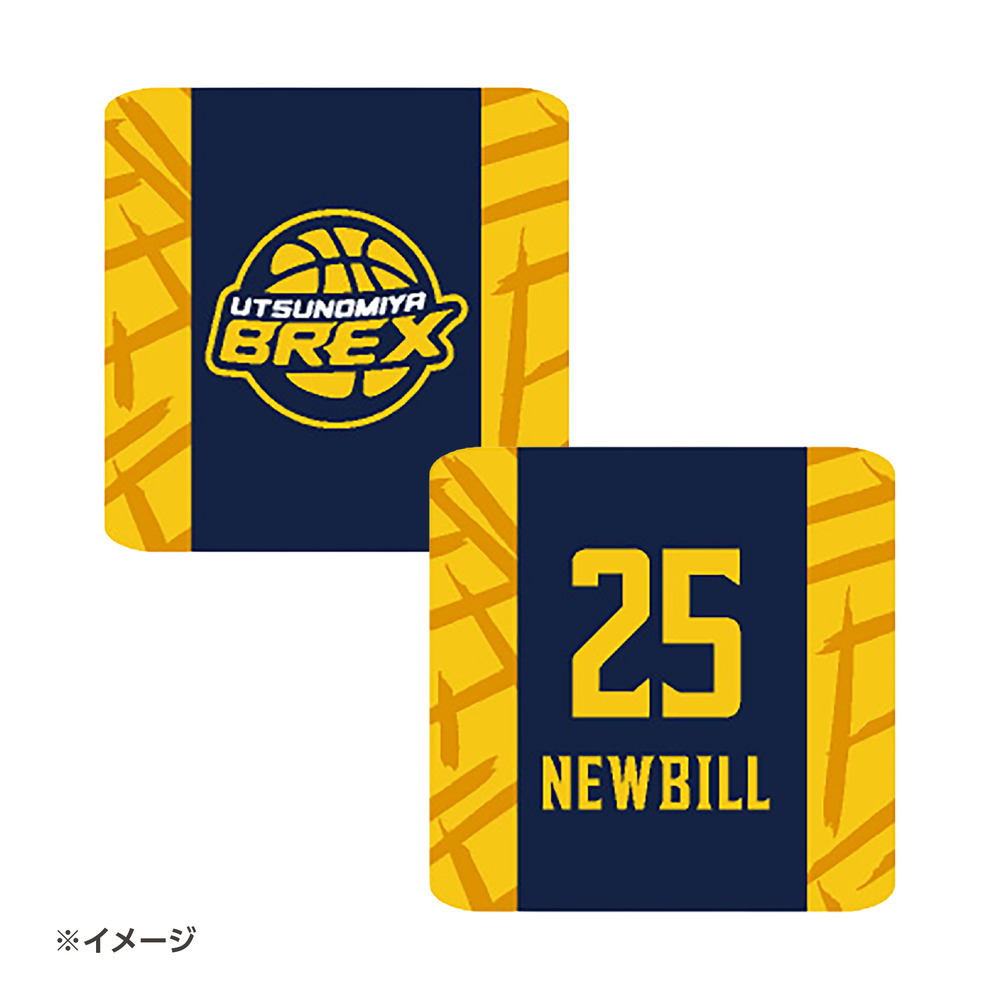 2025-26 選手リストバンド（ロゴ）ネイビー 詳細画像 #25 NEWBILL 1