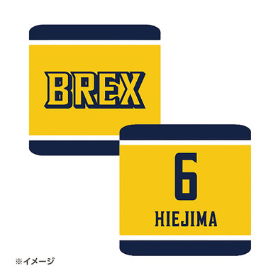 2025-26 選手リストバンド（BREX）イエロー