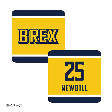 2025-26 選手リストバンド（BREX）イエロー