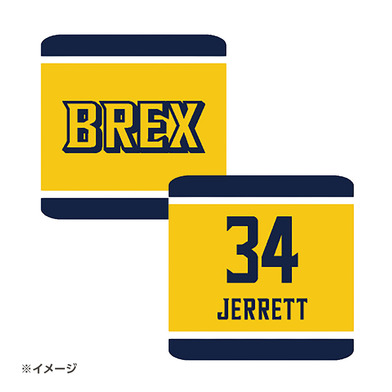 2025-26 選手リストバンド（BREX）イエロー