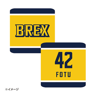 2025-26 選手リストバンド（BREX）イエロー