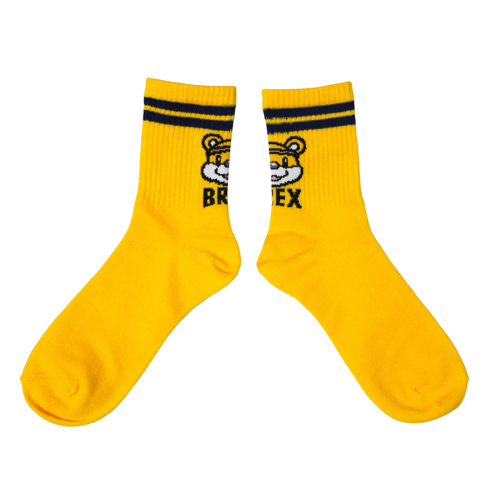 ブレッキーBPラインソックス 詳細画像 イエロー 2