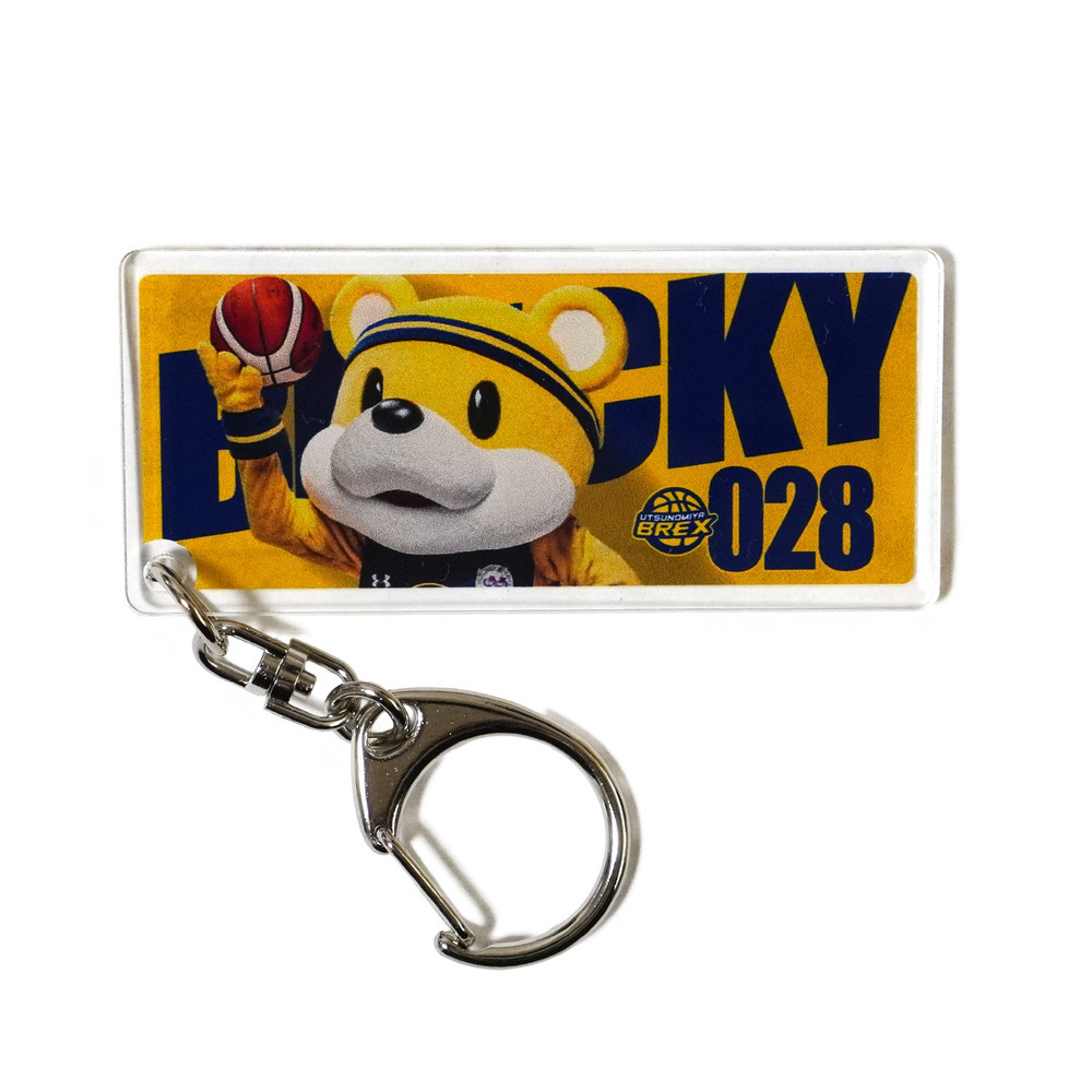 2025-26 選手フェイスタオル NAMEキーホルダー 詳細画像 #028 BRECKY 1