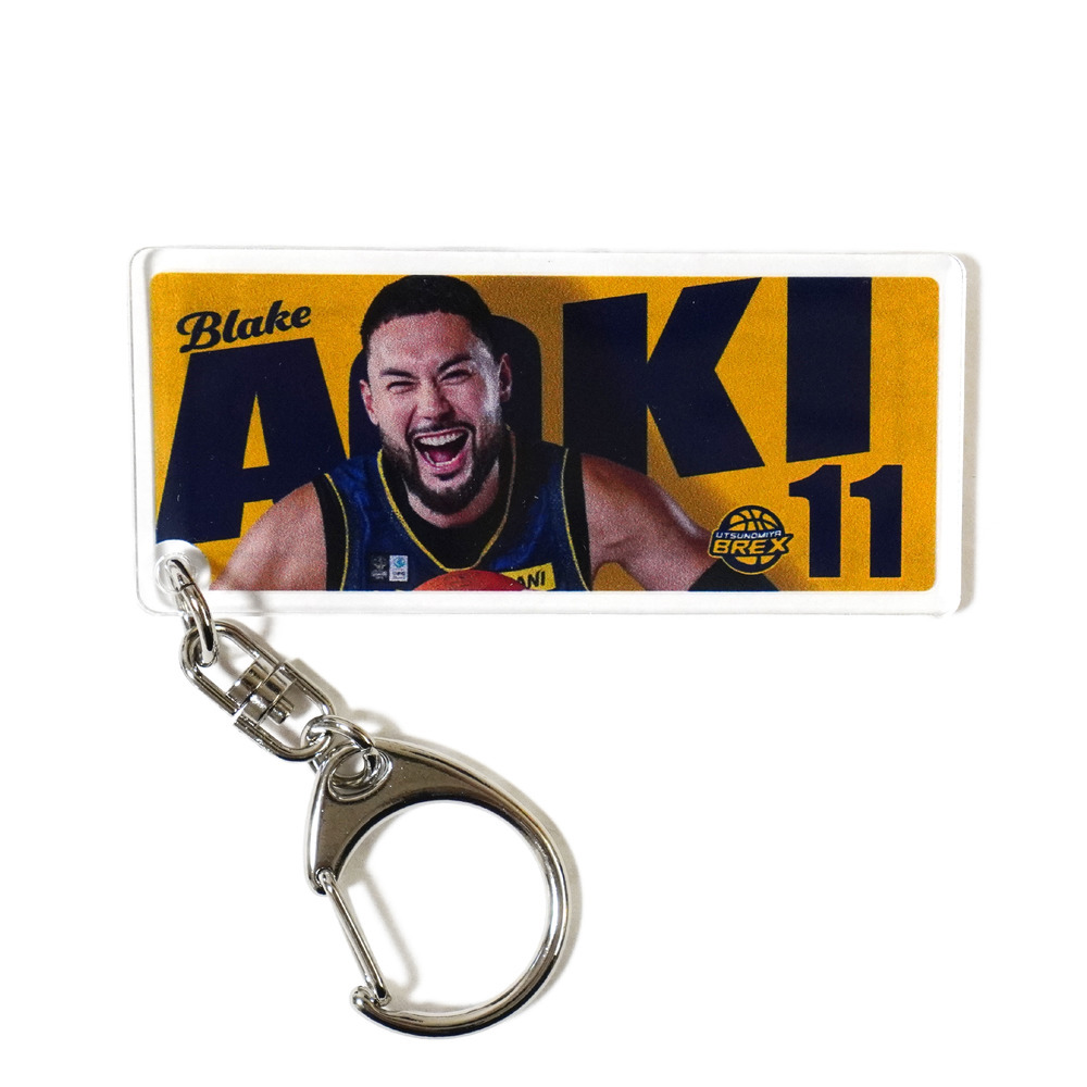 2025-26 選手フェイスタオル NAMEキーホルダー 詳細画像 #11 AOKI 1