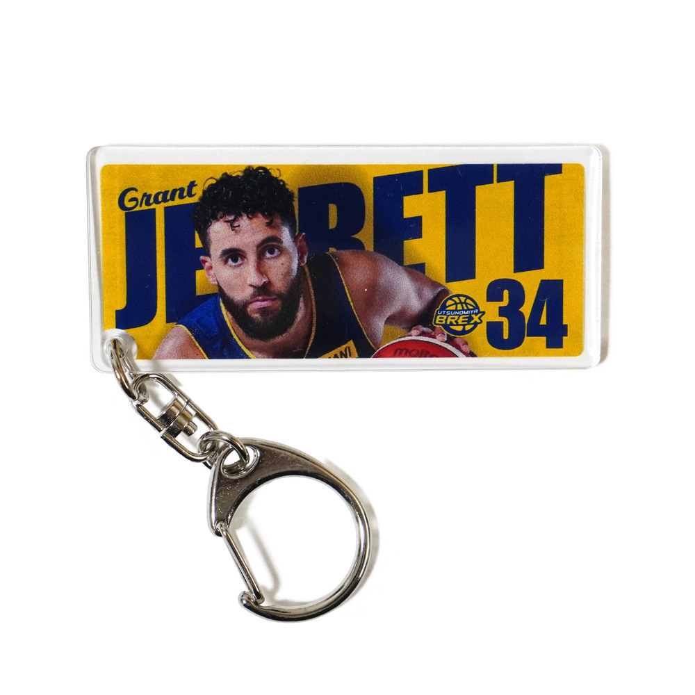 2025-26 選手フェイスタオル NAMEキーホルダー 詳細画像 #34 JERRETT 1