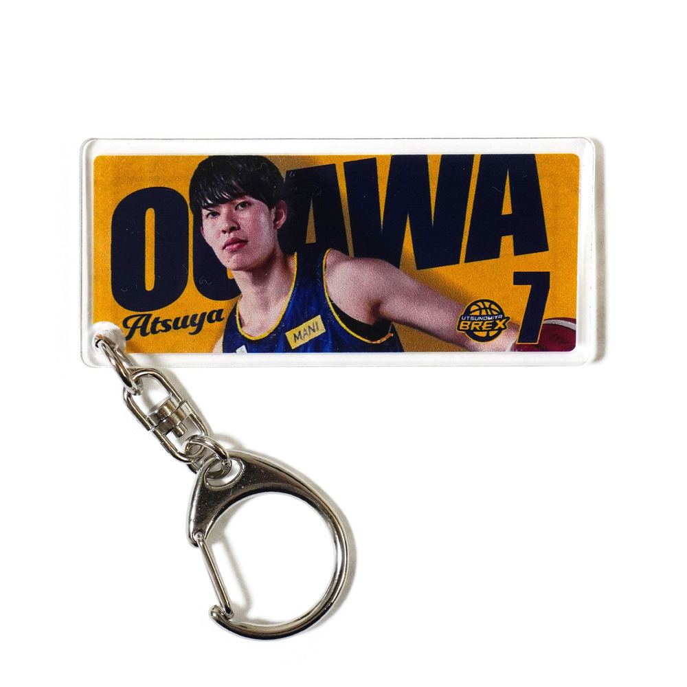 2025-26 選手フェイスタオル NAMEキーホルダー 詳細画像 #7 OGAWA 1