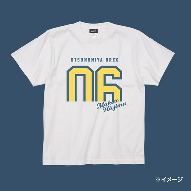 《予約受付 1/31(土)18:00～ 2/6(金)12:00》2025-26 選手カジュアルナンバーTシャツ ヴィンテージホワイト