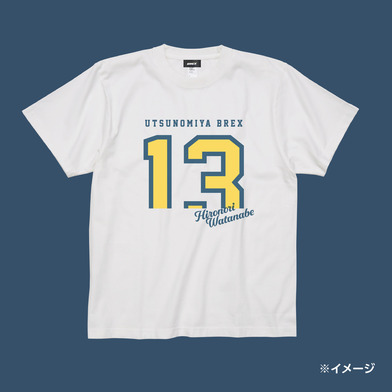 《予約受付 1/31(土)18:00～ 2/6(金)12:00》2025-26 選手カジュアルナンバーTシャツ ヴィンテージホワイト