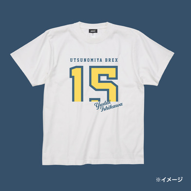 《予約受付 1/31(土)18:00～ 2/6(金)12:00》2025-26 選手カジュアルナンバーTシャツ ヴィンテージホワイト