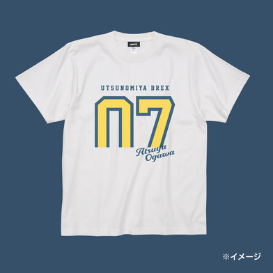 《予約受付 1/31(土)18:00～ 2/6(金)12:00》2025-26 選手カジュアルナンバーTシャツ ヴィンテージホワイト