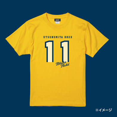 《予約受付 1/31(土)18:00～ 2/6(金)12:00》2025-26 選手カジュアルナンバーTシャツ カナリヤイエロー