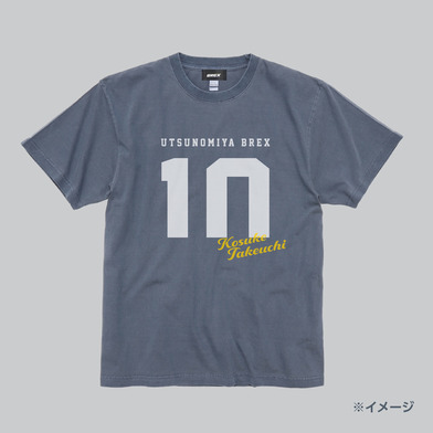 《予約受付 1/31(土)18:00～ 2/6(金)12:00》2025-26 選手カジュアルナンバーTシャツ ヴィンテージネイビー