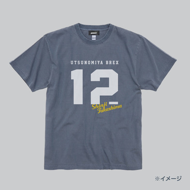 《予約受付 1/31(土)18:00～ 2/6(金)12:00》2025-26 選手カジュアルナンバーTシャツ ヴィンテージネイビー