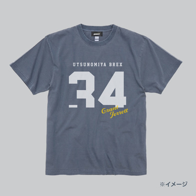 《予約受付 1/31(土)18:00～ 2/6(金)12:00》2025-26 選手カジュアルナンバーTシャツ ヴィンテージネイビー