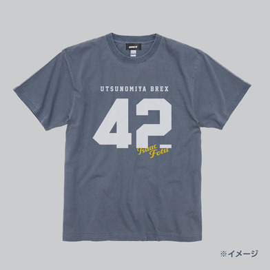 《予約受付 1/31(土)18:00～ 2/6(金)12:00》2025-26 選手カジュアルナンバーTシャツ ヴィンテージネイビー