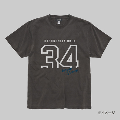 《予約受付 1/31(土)18:00～ 2/6(金)12:00》2025-26 選手カジュアルナンバーTシャツ ヴィンテージブラック