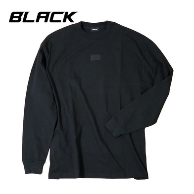 BASIC BREXワンポイントヘビーウェイトロンT（ウーブンパッチ）