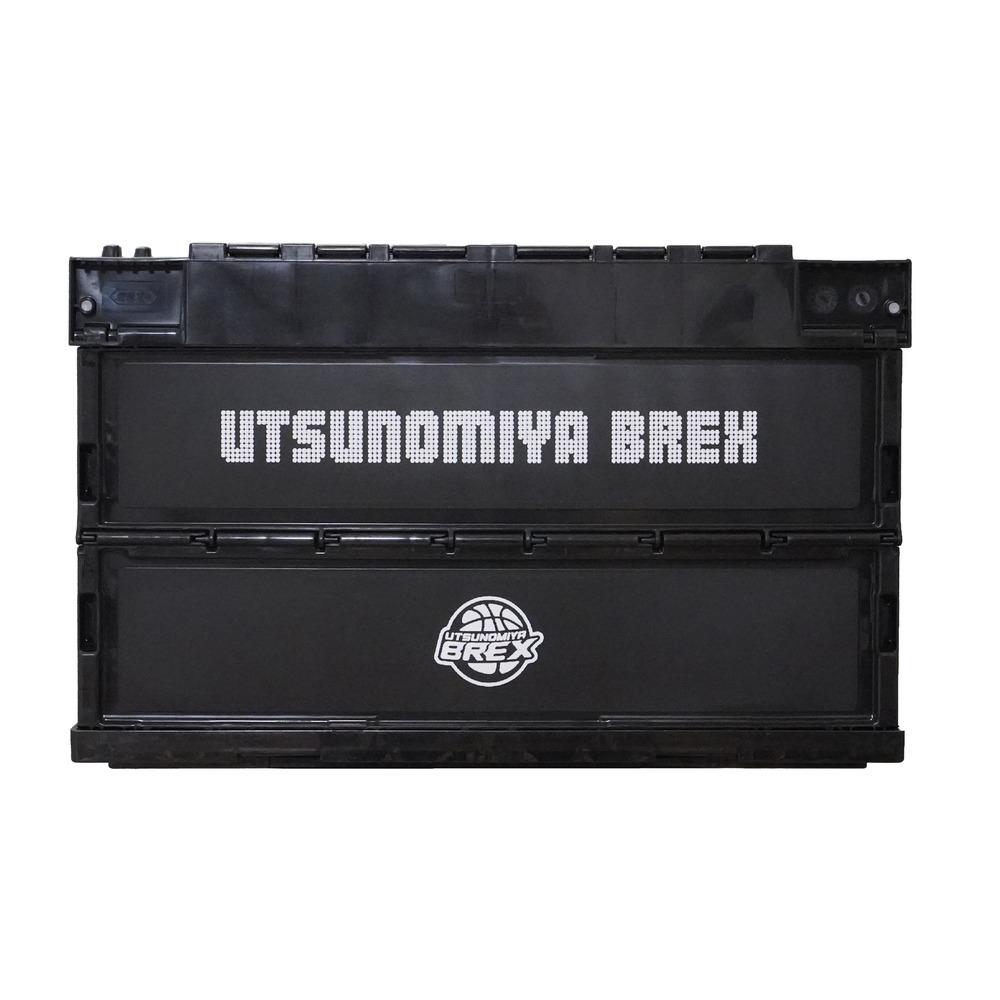 BREX折りたたみ収納BOX（フタ付50.4L）ブラック 詳細画像 1カラー 2