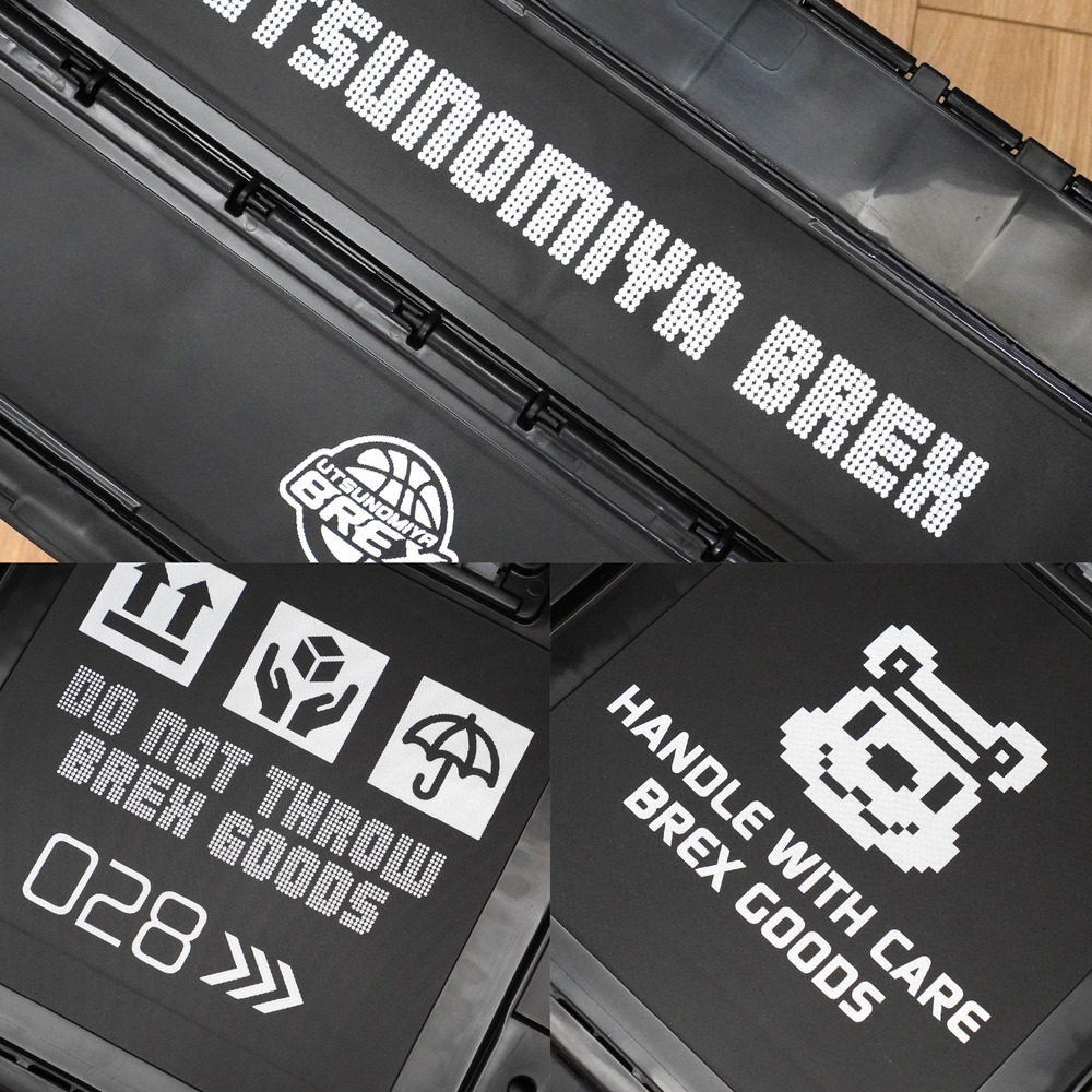 BREX折りたたみ収納BOX（フタ付50.4L）ブラック 詳細画像 1カラー 5