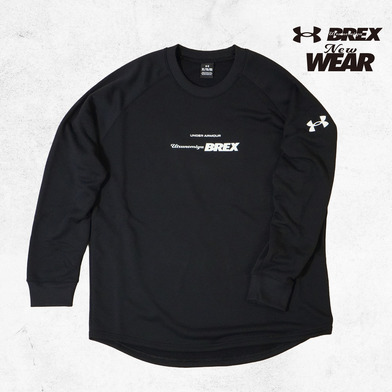 UA BREX S-TEXT ロングスウェットクルー