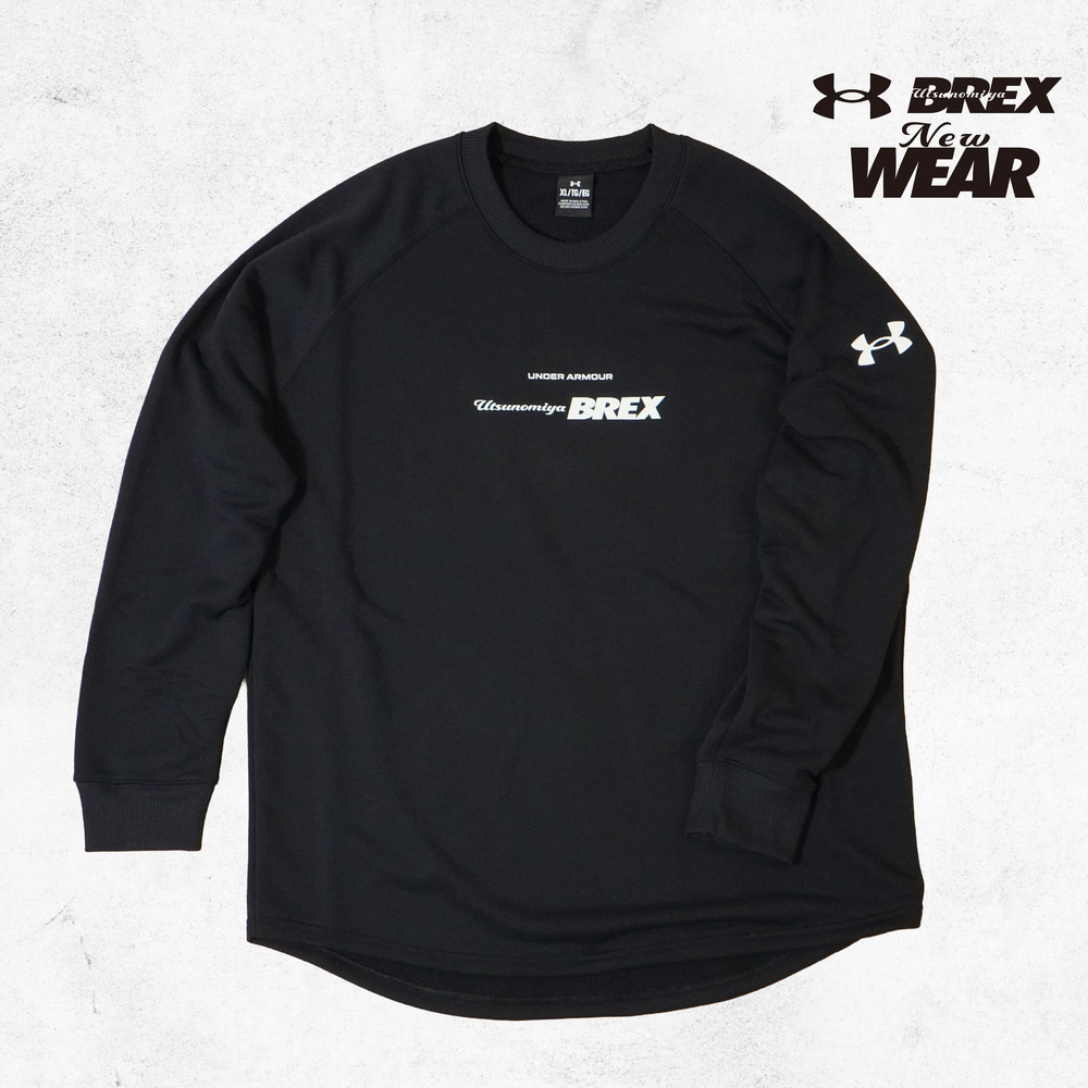 UA BREX S-TEXT ロングスウェットクルー 詳細画像 1カラー 1