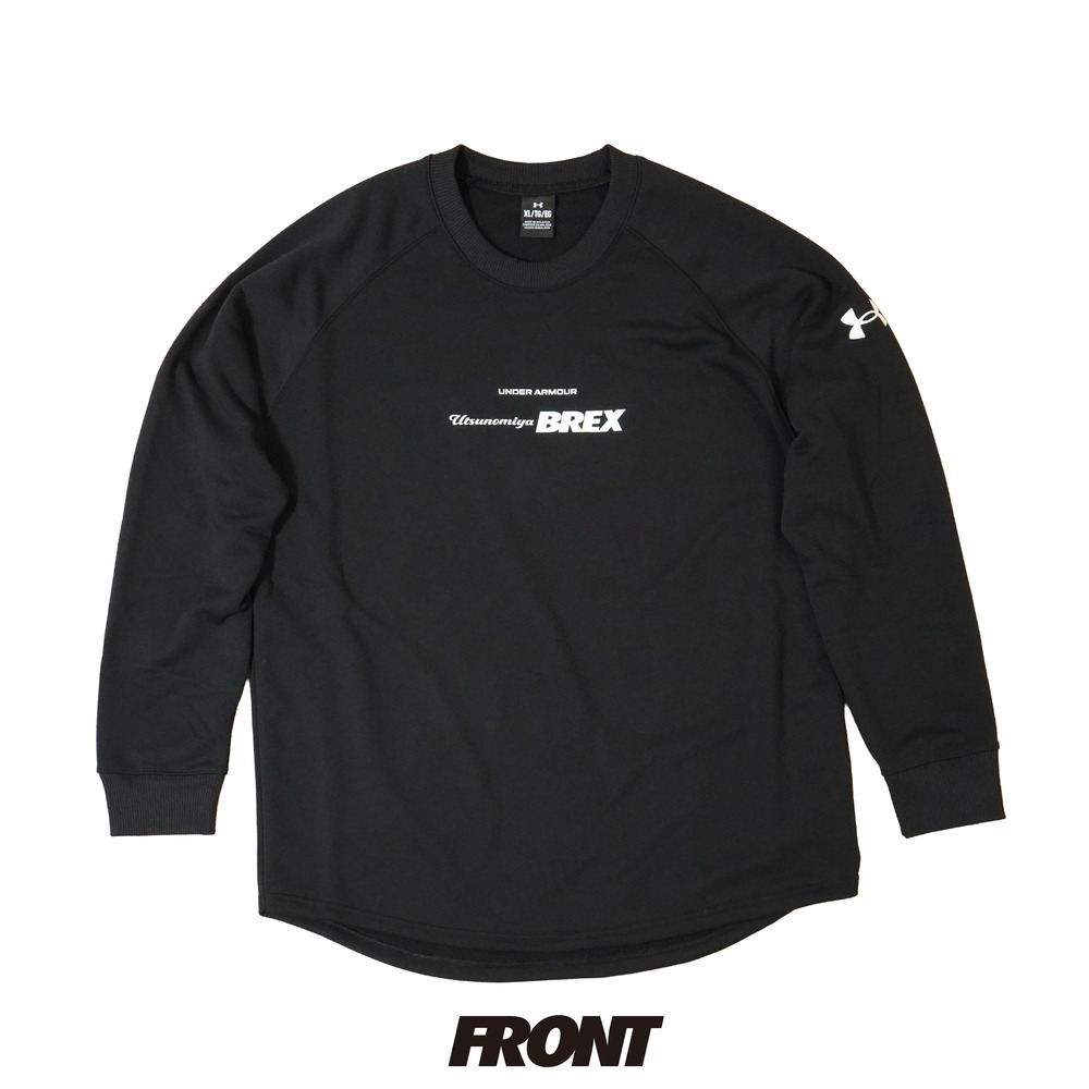 UA BREX S-TEXT ロングスウェットクルー 詳細画像 1カラー 2