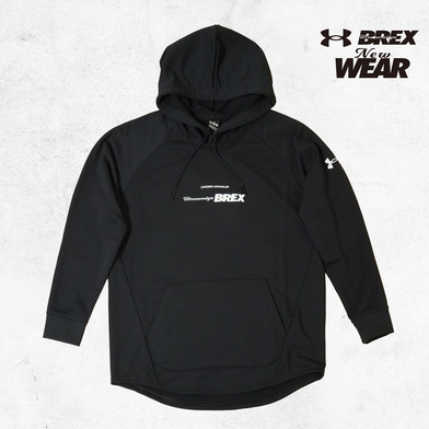UA BREX S-TEXT ロングスウェットフーディー