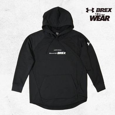 UA BREX S-TEXT ロングスウェットフーディー