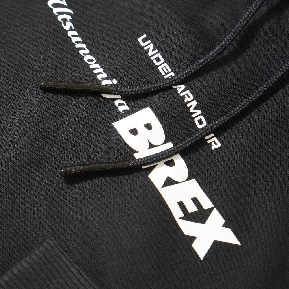 UA BREX S-TEXT ロングスウェットフーディー 詳細画像 1カラー 5