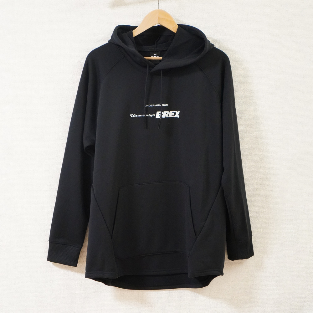 UA BREX S-TEXT ロングスウェットフーディー 詳細画像 1カラー 8