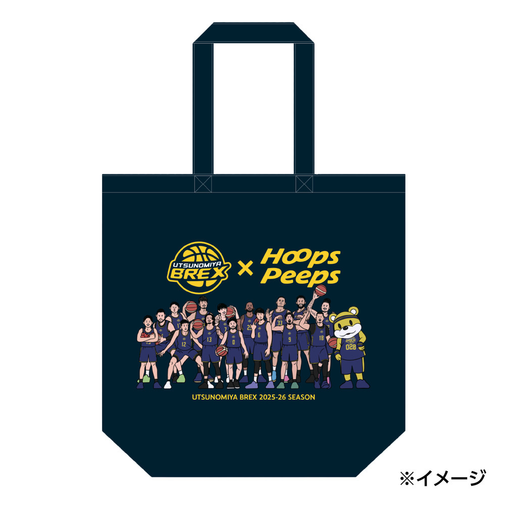 2025-26 BREX&times;Hoops Peeps トートバッグ 詳細画像 1カラー 2
