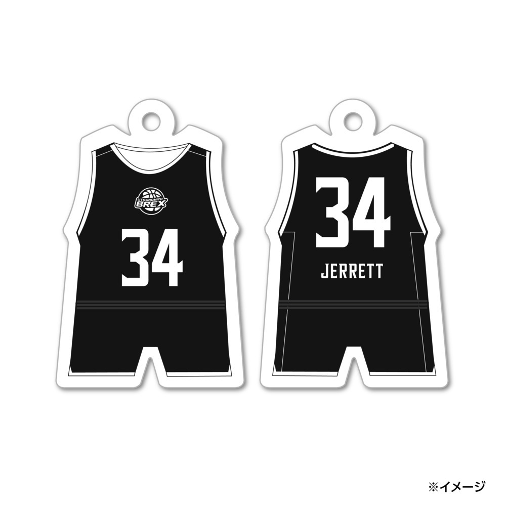 2025-26 選手アクリルキーホルダー(3rd)  詳細画像 #34 JERRETT 1