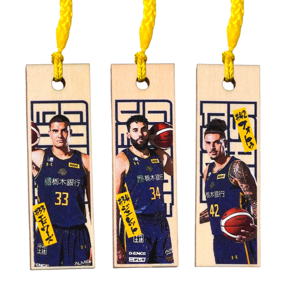2025-26 選手ミニ木札ストラップ（おみくじ付）（ランダム5個セット） 詳細画像 1カラー 6