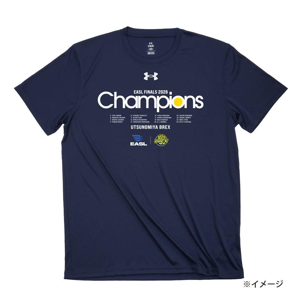 《予約受付 3/23(月)18:00～ 4/7(火)12:00》【予約販売】BREX EASL FINALS 2026 チャンピオン記念Tシャツ 詳細画像 1カラー 2