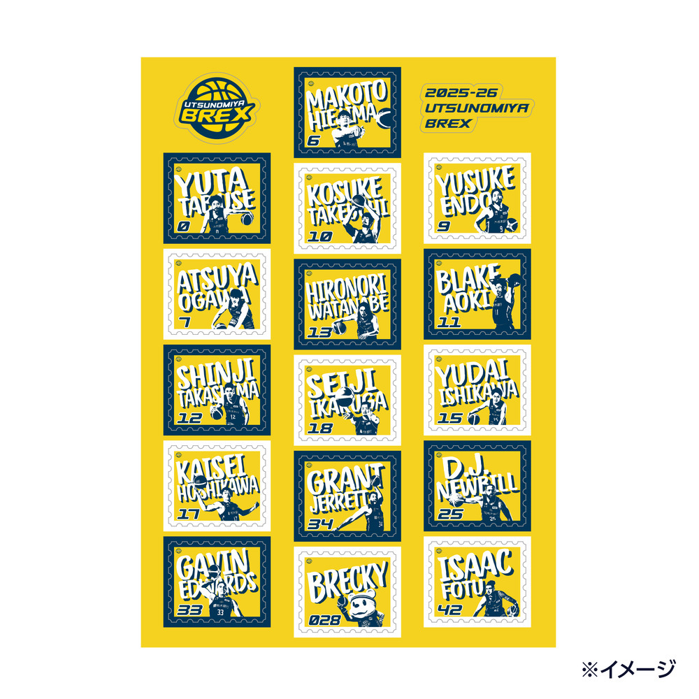 2025-26 選手バナーデザイン ステッカー 詳細画像 1カラー 2