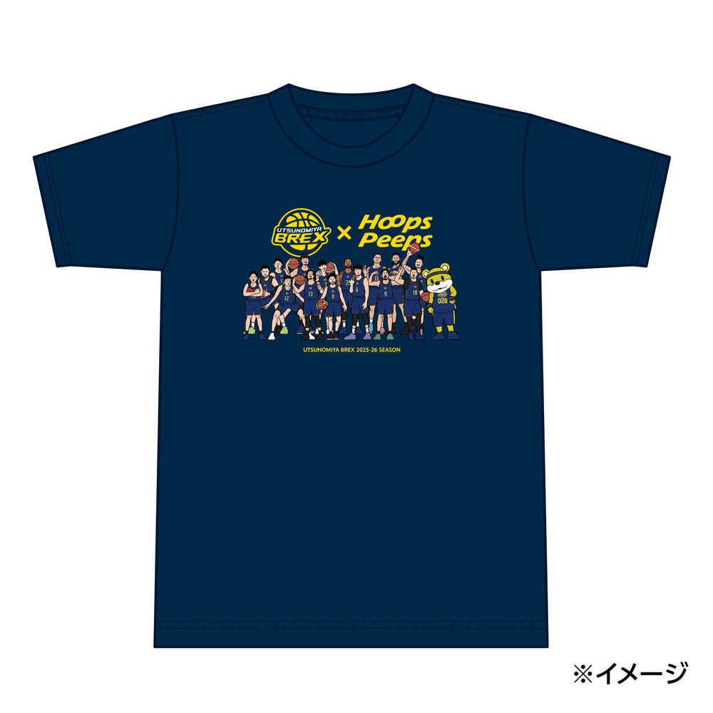 2025-26 BREX&times;Hoops Peeps Tシャツ 詳細画像 1カラー 2