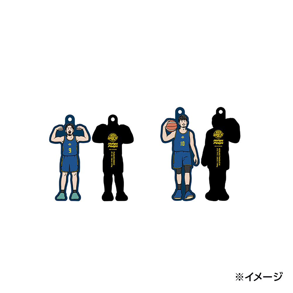 2025-26 BREX&times;Hoops Peeps アクリルキーホルダー（ランダム5枚セット） 詳細画像 1カラー 3