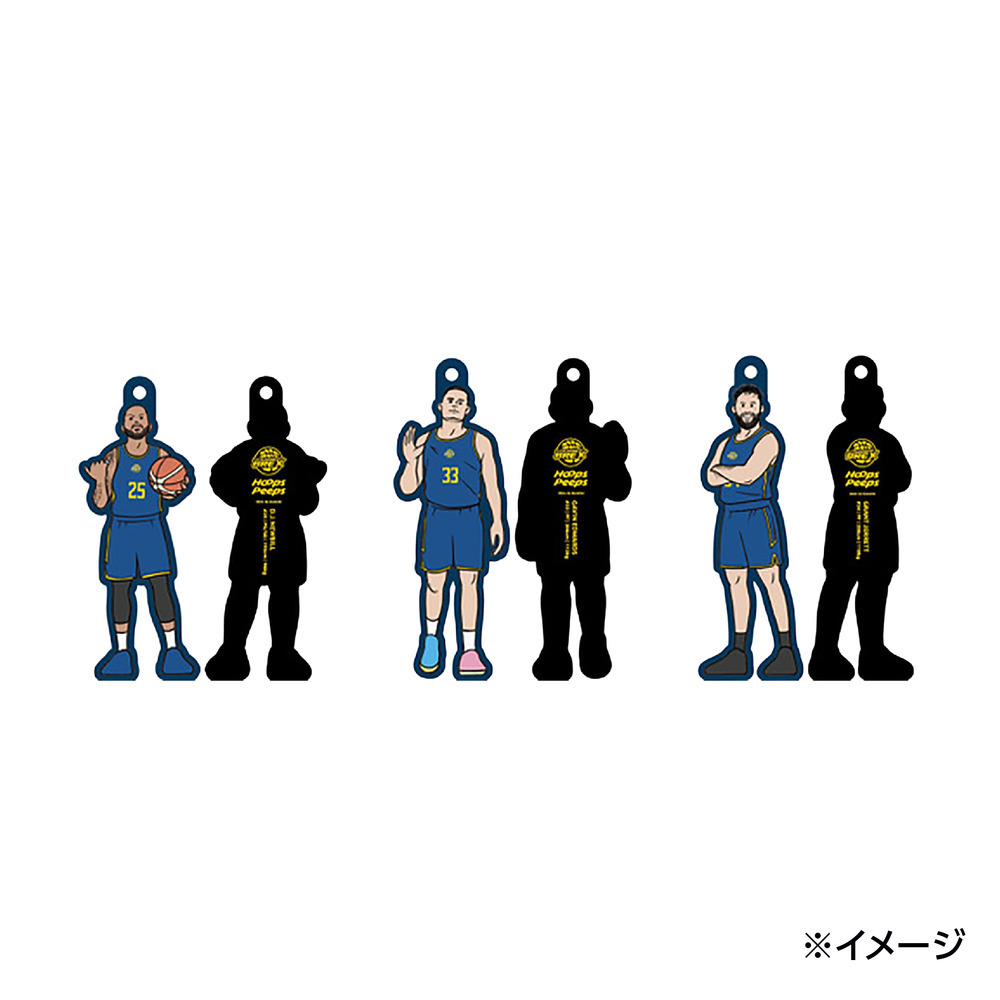 2025-26 BREX&times;Hoops Peeps アクリルキーホルダー（ランダム5枚セット） 詳細画像 1カラー 6