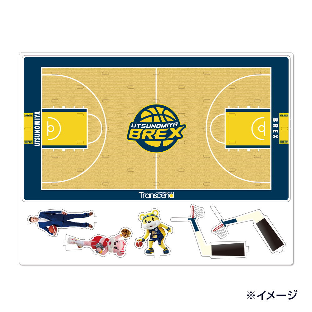 2025-26 選手miniアクリルスタンド ディスプレイコート 詳細画像 1カラー 3