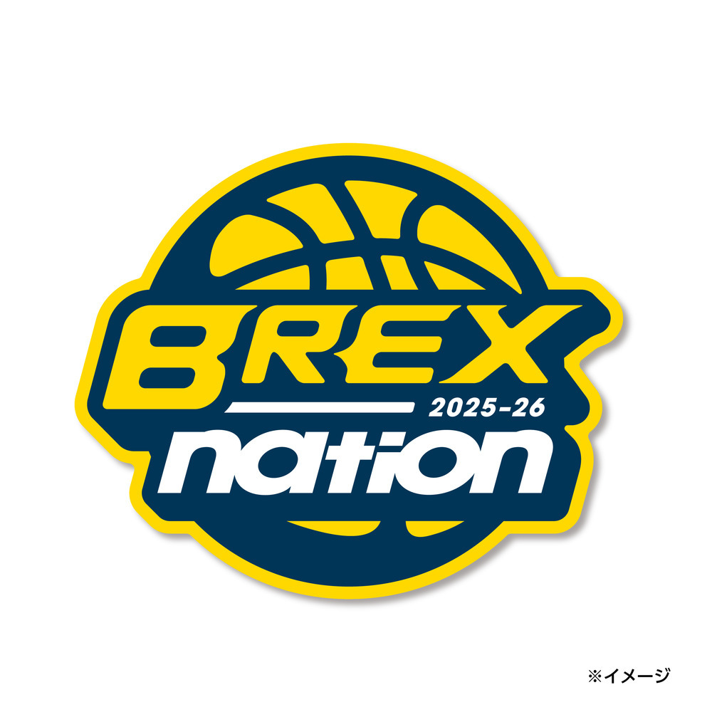 2025-26 BREX NATION ステッカー [type A] 詳細画像 1カラー 2