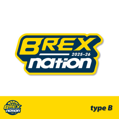 2025-26 BREX NATION ステッカー [type B]