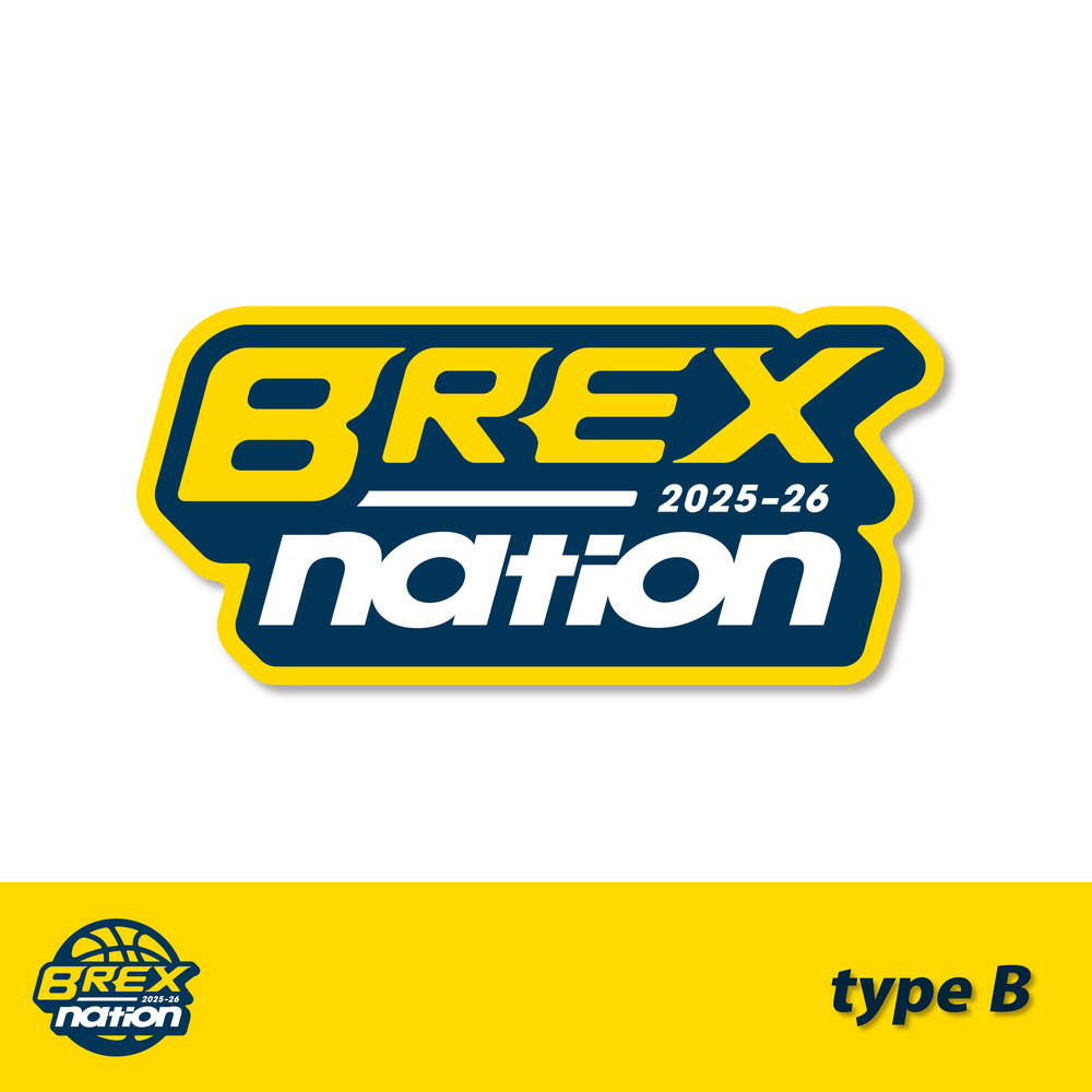2025-26 BREX NATION ステッカー [type B] 詳細画像 1カラー 1