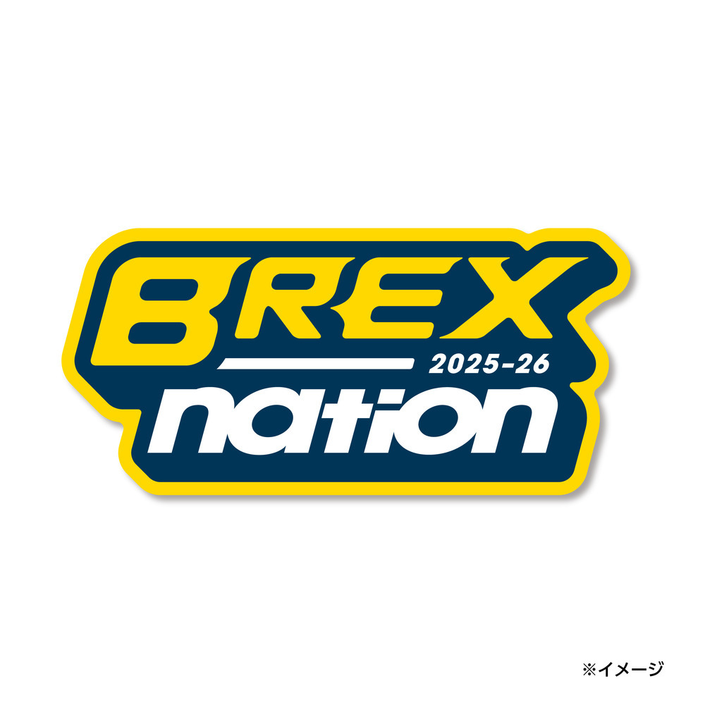 2025-26 BREX NATION ステッカー [type B] 詳細画像 1カラー 2