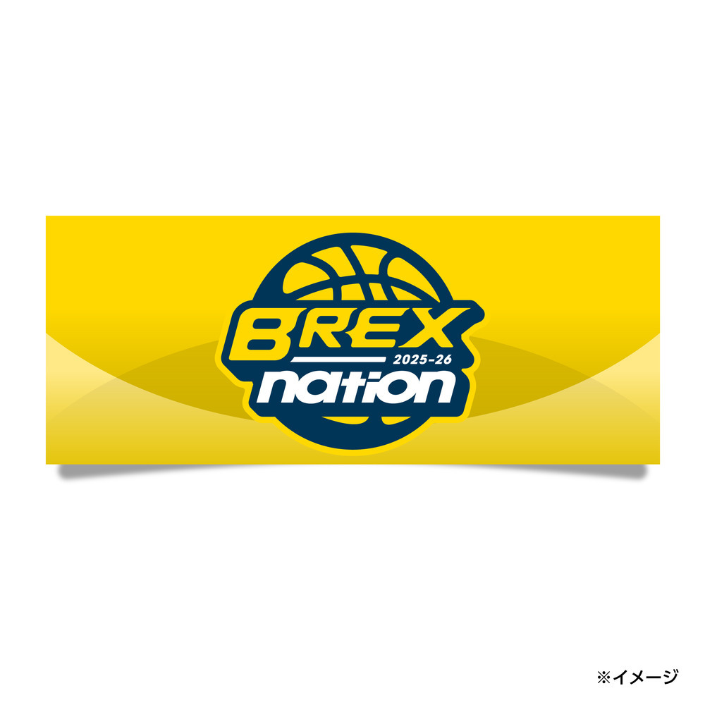2025-26 BREX NATION タオル [logo] 詳細画像 1カラー 2