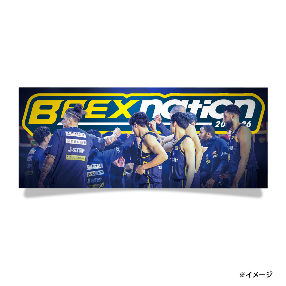 2025-26 BREX NATION タオル [photo] 詳細画像 1カラー 2
